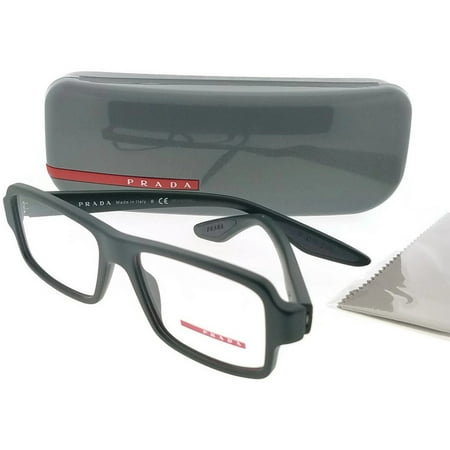Prada Sports PS01GV-UB61O1-53 Men's Green Frame Clear len Genuine Eyeglasses NWT