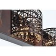 thumbnail image 2 of ET2 E21315-10BZ-BUL Inca Led Bronze Flush Mount Ceiling Light in Cognac - 4 in., 2 of 2