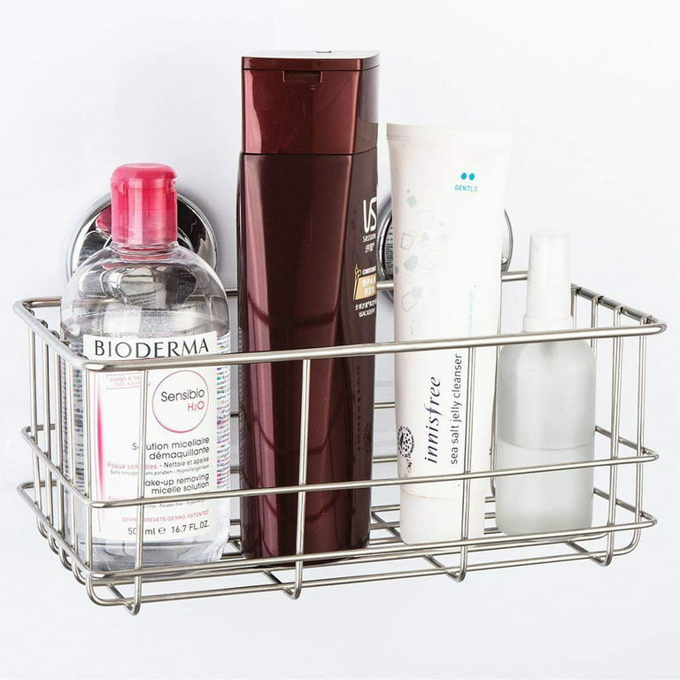 2 Bath Organizer Shower Caddy Bathroom Storage Basket Soap Holder Suction  Cups, 1 - Kroger