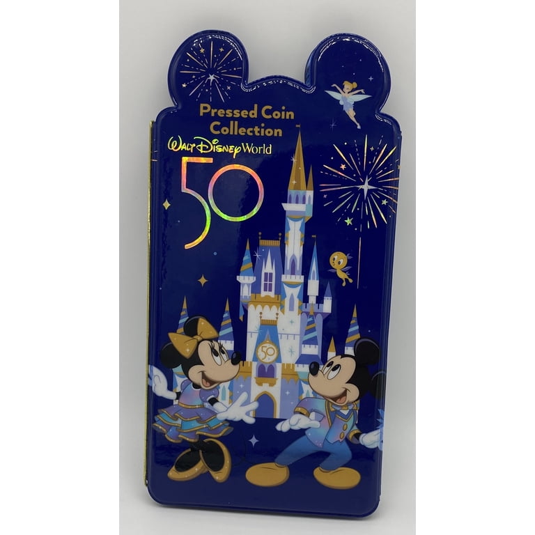 Disney Walt Disney World 50th Anniversary Pressed Coin Collection 