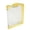 Yellow, variant on Transparent Zipper File Folder with Metal Clip, A4 Paper Organizer for Exam Documents, Portable Waterproof Storage Pouch for Student School Supplies