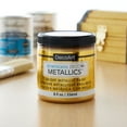Deco Art ADMTL04 8 oz a Decor Metallic Paint, 24k Gold