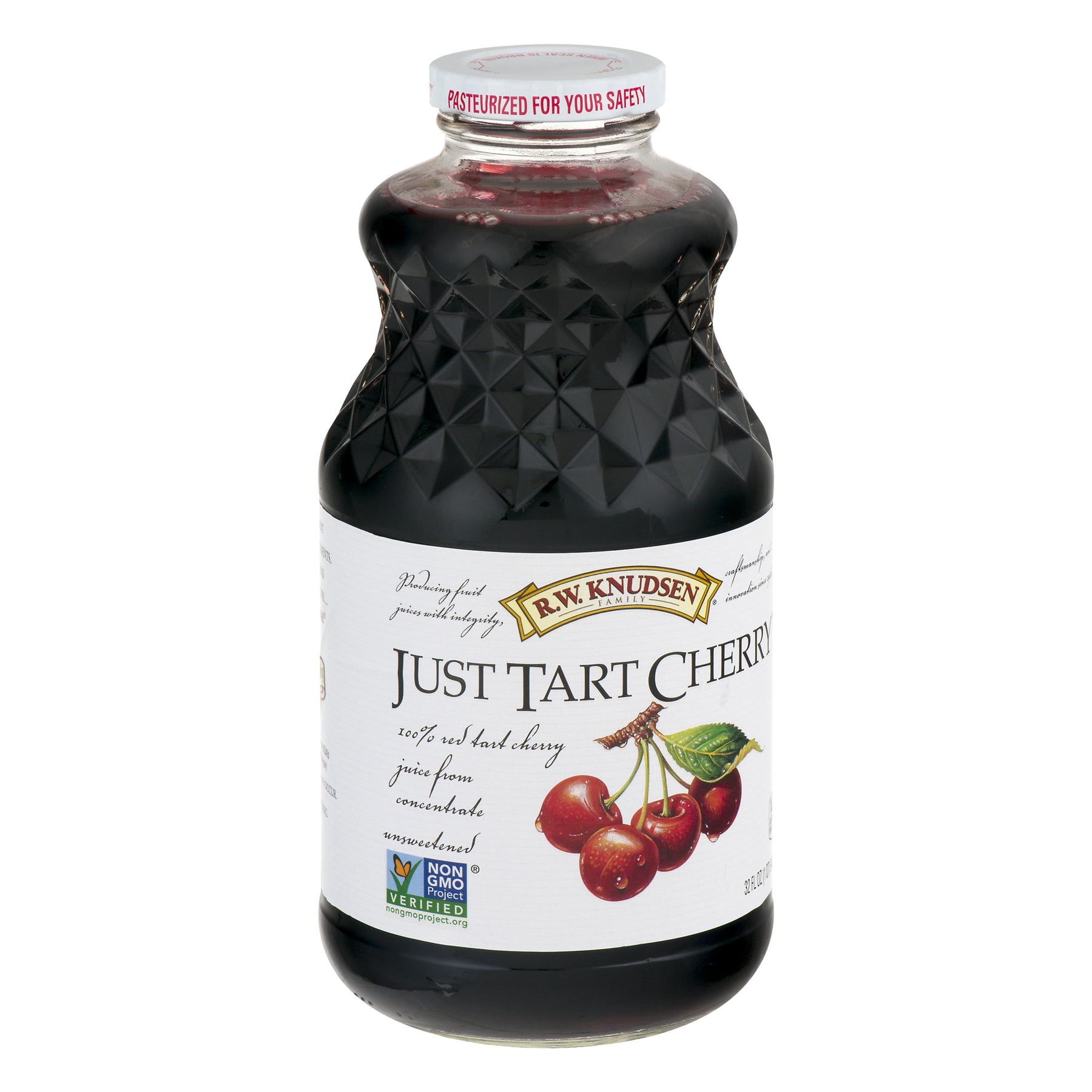 r.w. knudsen 100% juice, tart cherry, 32 fl oz, 1 count - walmart