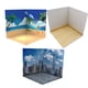 thumbnail image 1 of Fondo de exhibición de modelos de 3 piezas para figuras y vehículos a escala 1/12 Ciudad y Playa y Moderno, 1 of 9