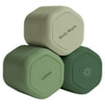 thumbnail image 4 of Cadence Travel Containers on Sale Travel Container Body Capsule Set Travel Capsule for Lotion with Gel Lotion and Label Travel Containers for Toiletries Clearance Three Travel Capsules, 4 of 8