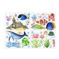 thumbnail image 2 of 3D Underwater World Fluorescent Wall Sticker Removable Glow In The Dark Sticker, 2 of 8
