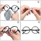 thumbnail image 4 of 20 Pairs Silicone Nose Pads For Glasses, Stick On Nose Pads, D Shape Adhesive Nose Cushions For Eyeglasses, 4 of 5