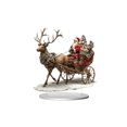 thumbnail image 2 of Darzheoy Christmas Santa Figurine, Sleigh Acrylic Tabletop Ornament, Winter Holiday Gift Accent, Christmas Decorations Indoor for Home Table Shelf Mantel, 2 of 7
