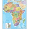 24x36 World Classic Elite Wall Map Laminated Walmart com