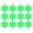 Green, variant on Bathtub Non-Slip Stickers for Tub & Shower Floor, Strong Anti-Slip Shower Stickers for Families, Adults & Seniors, Durable Safety Shower Treads Adhesive Appliques for Bathroom, 12Pcs(Blue,3x3")