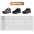 thumbnail image 6 of Fittington Men's Hiking Shoes Trekking Trails Outdoor Sneakers Walking Shoes with Arch Support, Reflective Safety Feature, 6 of 10