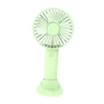 thumbnail image 2 of Ventilador de de mano, aire acondicionado, ventilador de refrigeración por aire, miniventilador para actividades al aire libre, dormitorio Verde, 2 of 9
