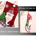 thumbnail image 4 of Billuyoard Calcetín de Navidad árbol de Navidad almacenamiento regalos bolsa hogar comedor Oficina Hotel colgante boda Festival decoración adornos Kits de decoración para fiestas Tipo 2 Billuyoard HA069731-02, 4 of 6
