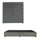 thumbnail image 1 of Box Base cama King Size + Cabecera Blend Gris Oscuro, 1 of 6