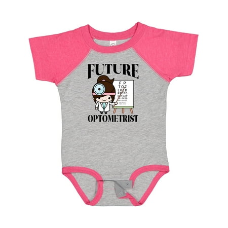 

Inktastic Future Optometrist Opthalmologist Gift Baby Girl Bodysuit