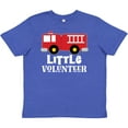 thumbnail image 3 of Inktastic Firefighter Childs Little Volunteer Youth T-Shirt, 3 of 5