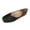 Black, variant on NOKIO Women's Loafer Flats Lightweight Dressy Shoes Ladies Fashion Solid Color Leather Square Head Shallow Comfortable Flat Casual Shoes Comfortable Ballet Style Shoes for Women