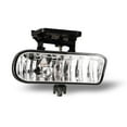 thumbnail image 4 of Fog Lights For 1999-2002 GMC Sierra/2001-2006 GMC Yukon Replacement Bumper Lamps Clear Lens-Passenger Side, 4 of 6