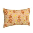 thumbnail image 2 of EasygdpPineapples Polyester Fiber Double-Sided Pillowcase,Super Soft,Comfortable And Luxurious Pillowcase,Not Easy To Break Or Deform- 20"X30", 2 of 9