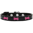 thumbnail image 4 of Dog, Puppy  Pet Widget Fashion Collar, "Pink Bone", 4 of 4
