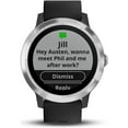 thumbnail image 3 of Restored GARMIN vivoactive 3 Smartwatch GPS - Black Stainless Steel (Refurbished), 3 of 8
