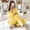 Yellow 5, variant on BVnarty Sweater Suit for Women Comfy Lounge Casual Off Shoulder Sleeve Knitt Warm Two-Piece Set Solid Color Fashion Fall Winter Long Trousers Black XXL