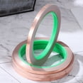 thumbnail image 5 of 4 rollos de cintas de cobre Cintas de lámina de cobre conductoras Cintas eléctricas autoadhesivas 20 metros/rollo, 5 of 5