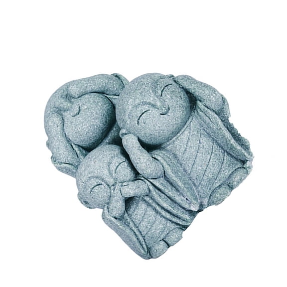 Ciwanning Miniature Meditations Monk Statue Sandstone Praying Buddhas Sculpture Aquariums Fish Tanks Garden Spiritual Decors