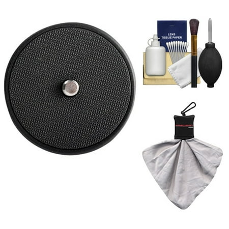 Vanguard Quick Shoe Release Plate QS-65GH with Cleaning Accessory Kit for GH-100 & GH-200 Pistol Grip Ball Heads