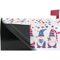 thumbnail image 4 of 4th of July USA Independence Day Cute Gnome Magnetic Mailbox Cover Magnetic Mailbox Covers Post Box Cover Wraps for Garden Yard Decor Large Size 21x18, 4 of 6