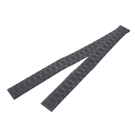 UPOUART Black Heat Shrink Fishing Rod Sock Protective Sleeve with Flexible Mesh Design