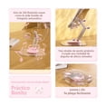 thumbnail image 4 of Soporte 360 Ajustable Plegable Para Tableta/teléfono Rosa transparente, 4 of 4