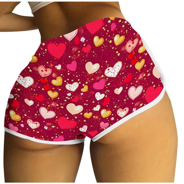 Pantalones Cortos Casuales Impresos Sueltos de Alta Cintura Shorts de Carta, Sexy Casual Blusa Y Pantalones Cortos