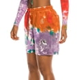 thumbnail image 2 of Bermuda Grimey "Liveution Magic 4 Resistance" Tie Dye Unisex violeta M Grimey GSS143-TDE, 2 of 3