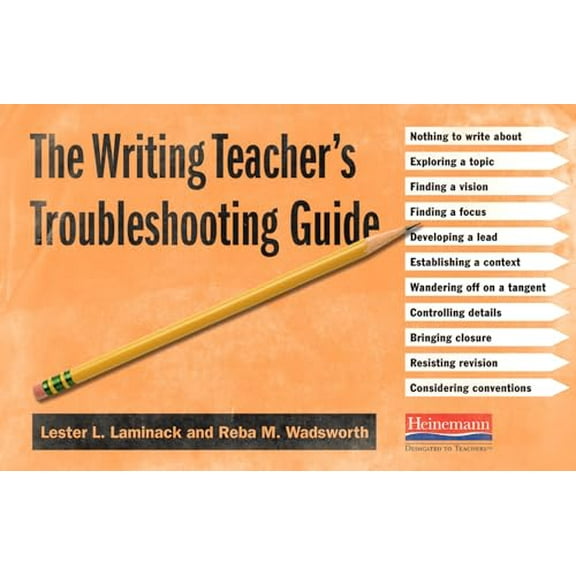 Pre-Owned The Writing Teacher's Troubleshooting Guide (Paperback) 0325043418 9780325043418