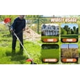 thumbnail image 6 of Gas Weed Eater,Gas Weed Wacker String Trimmer 52cc 2-Stroke 2 in 1 Cordless Weed Eater Crank Grass Trimmer 2.2KW/8500rpm Strong Power Brush Cutter for Yard Garden Lawn Care, 6 of 8