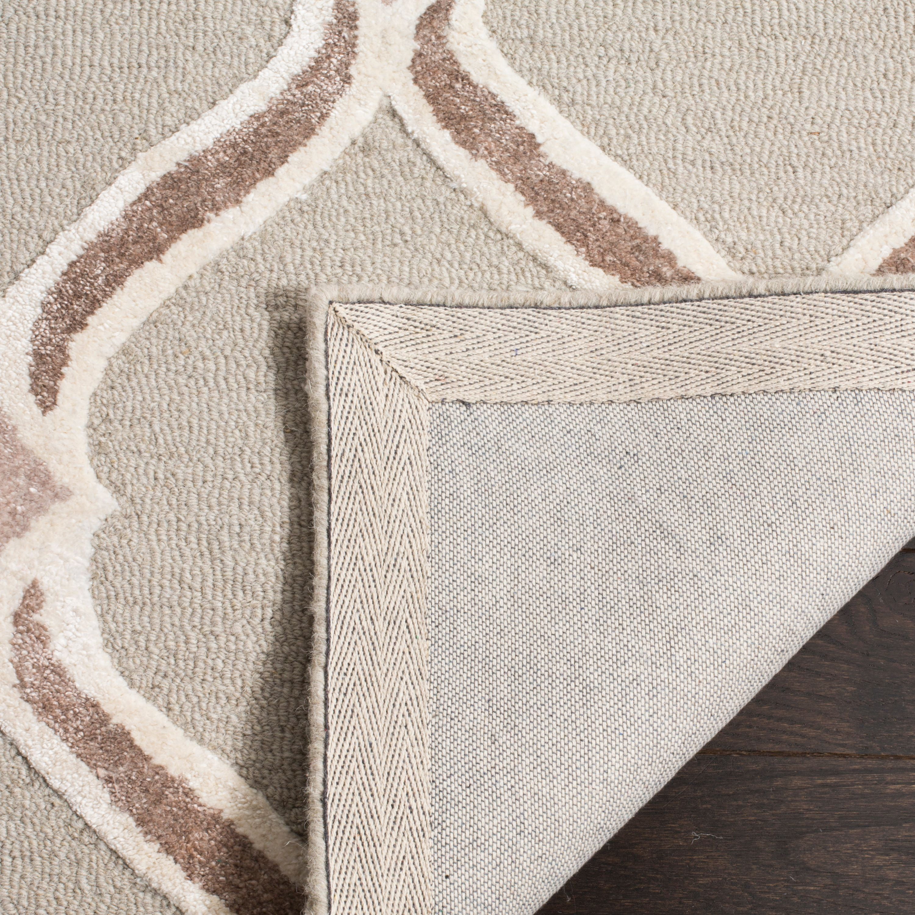 SAFAVIEH Manchester Layne Geometric Area Rug, Taupe/Ivory, 8' x 10'