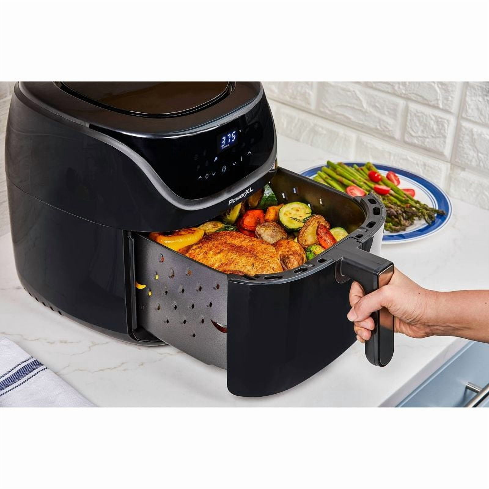 NOBRAND Pro XL Vortex Air Fryer 8 Qt - 1700W, Nonstick, Automatic Shut-Off, Dishwasher-Safe