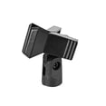 thumbnail image 3 of Soporte de clip de micrófono universal Uxcell para micrófonos de mano de 1.57'' y rosca de 0.59'' color negro, 3 of 4