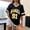 White, variant on LINGLANG Womens Tops Casual Fashionable T Shirts Everyday Wear Loose Fitting Comfortable Stylely Paired With Jeans Summer And Autumn Under $5