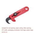thumbnail image 5 of Unique Bargains Retractable Utility Knife, Box Cutter Letter Opener Pocket Knives, Red, 5 of 5