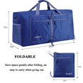 thumbnail image 2 of Bolsa de viaje Woogwin, grande, impermeable, 60 L, azul oscuro, 2 of 6
