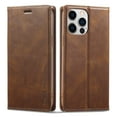 thumbnail image 2 of Jiahe Cover Case for iPhone 13 Pro Max,Luxury Leather Card Holder Wallet Case Kickstand Flip Cover for iPhone 13  Pro Max 6.7-inch,Brown, 2 of 7