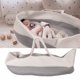 thumbnail image 5 of Cesta Para Dormir Para Bebé, Cesta De Transporte Ligera Tejida Transpirable, Cuerda De Algodón Plegable Para Bebés Para Exteriores, 5 of 7