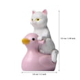 thumbnail image 2 of Pato Rosa Gato K Itten Micro Paisajismo Muñeca Creativa Adornos, 2 of 2