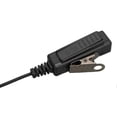 thumbnail image 4 of Acoustic Tube Headphone 2 Way Radio Walkie Talkie Earpiece with Stainless Steel Clip for Police Military Security, 4 of 4