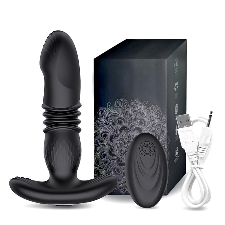 TLUDA Remote Control Thrusting Anal Vibrator Vibrating Butt Plug for Men Women - Walmart.com TLUDA Remote Control Thrusting Anal Vibrator Vibrating Butt Plug for Men Women - Walmart.com
