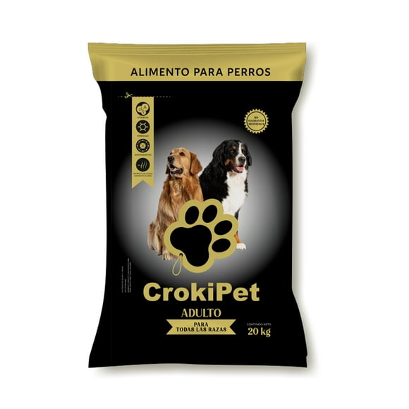 Alimento para PERROS CROKIPET 20 KG