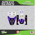 thumbnail image 4 of Kalair GFX Graphics Kit for Kawasaki KLX110 (2002-2009) Speed Series, 4 of 5