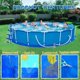 thumbnail image 4 of Herramientas y mejoras para el hogar Alfombra protectora para piscinas al aire libre Alfombra de piscina interior de tela antideslizante y absorbente Alfombra inflable impermeable para piscina a gcl, 4 of 9